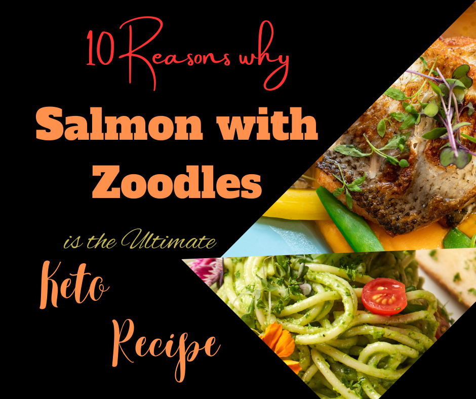 salmon with zoodles