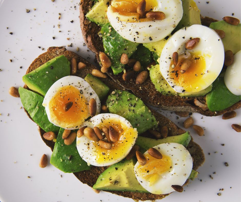 keto avocado egg salad