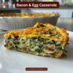bacon & egg casserole low carb