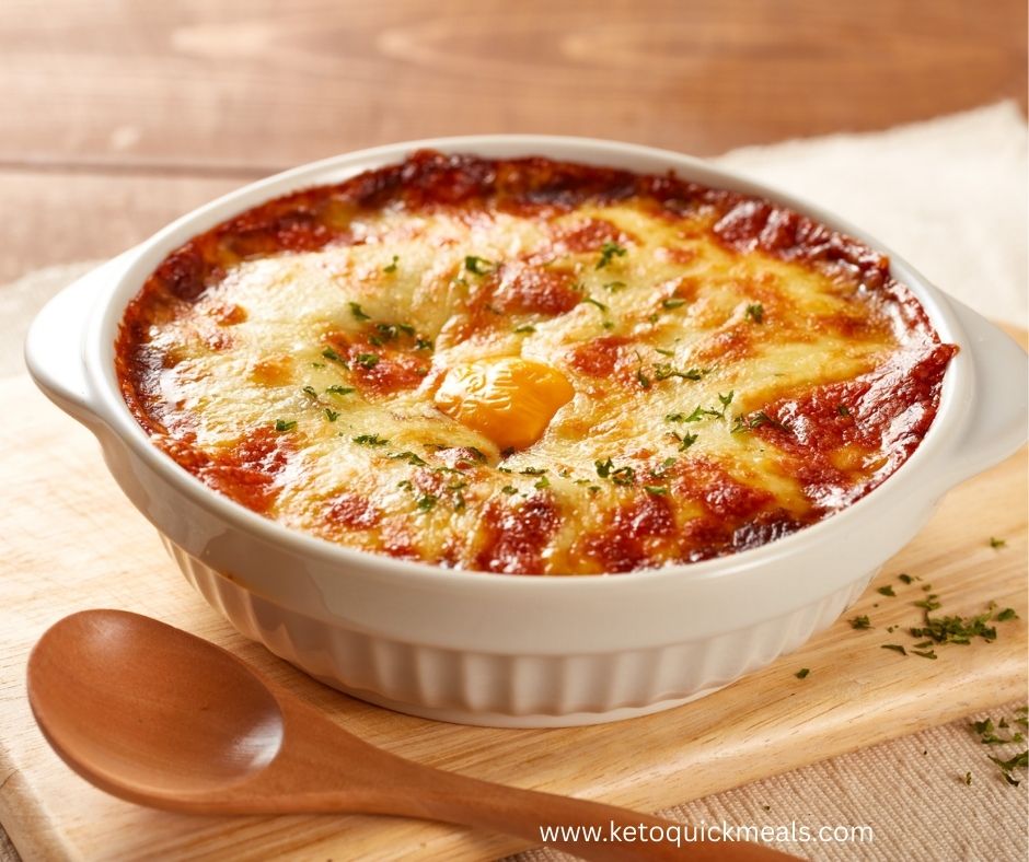 keto bacon & egg casserole