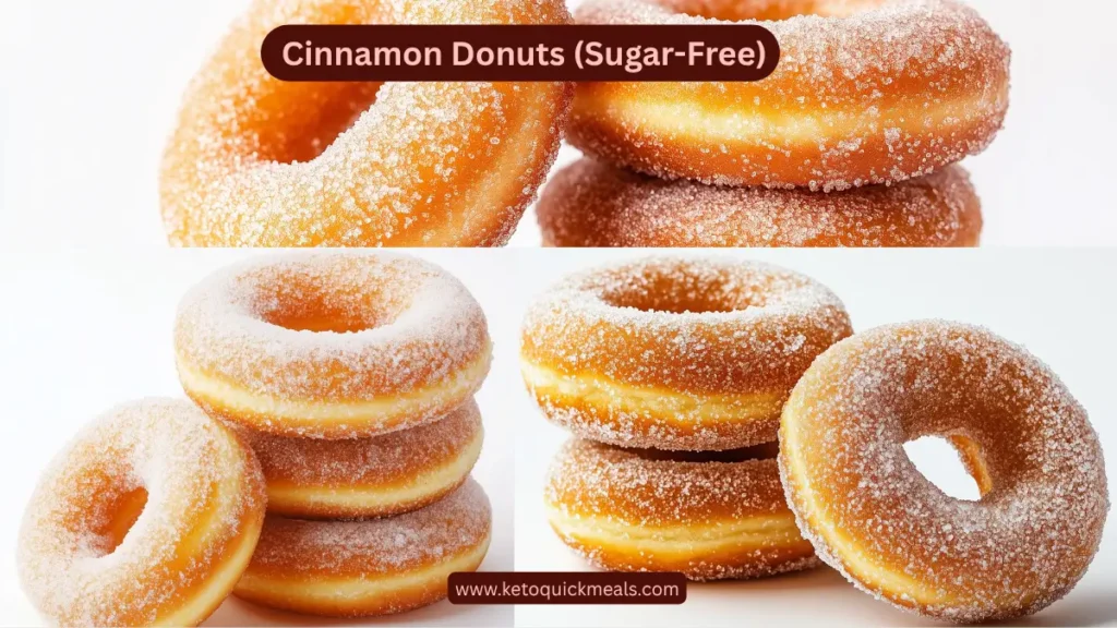 sugar free cinnamon donuts
