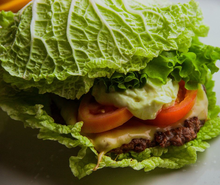 low-carb lettuce wrap burgers