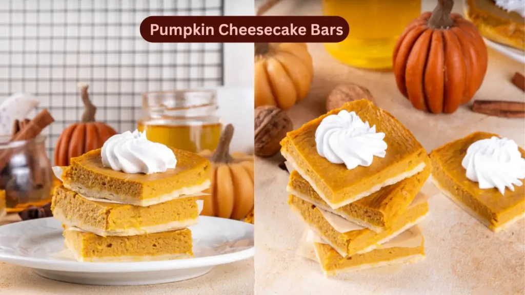 pumpkin cheesecakebars