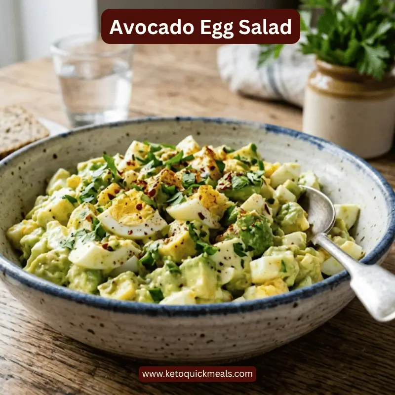 avocado egg salad