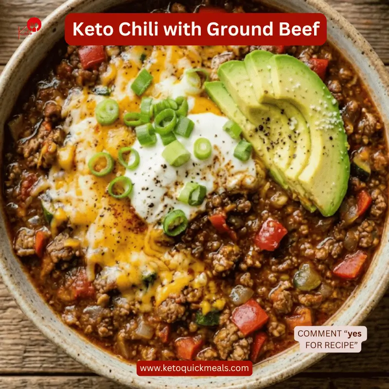 chili with ground beef