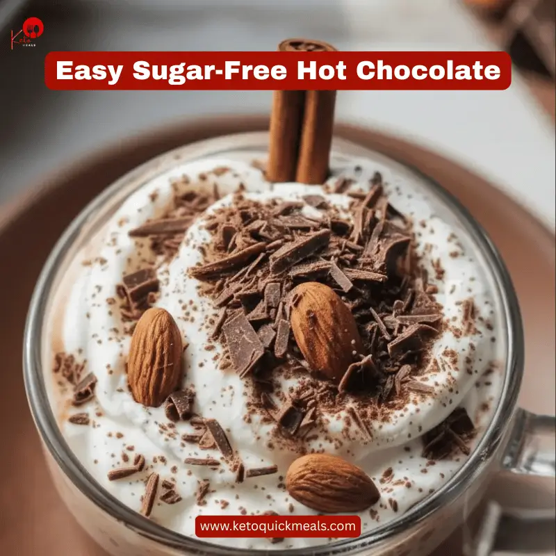 sugar free keto hot chocolate