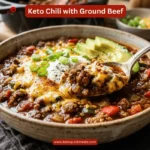keto chili with ground beef
