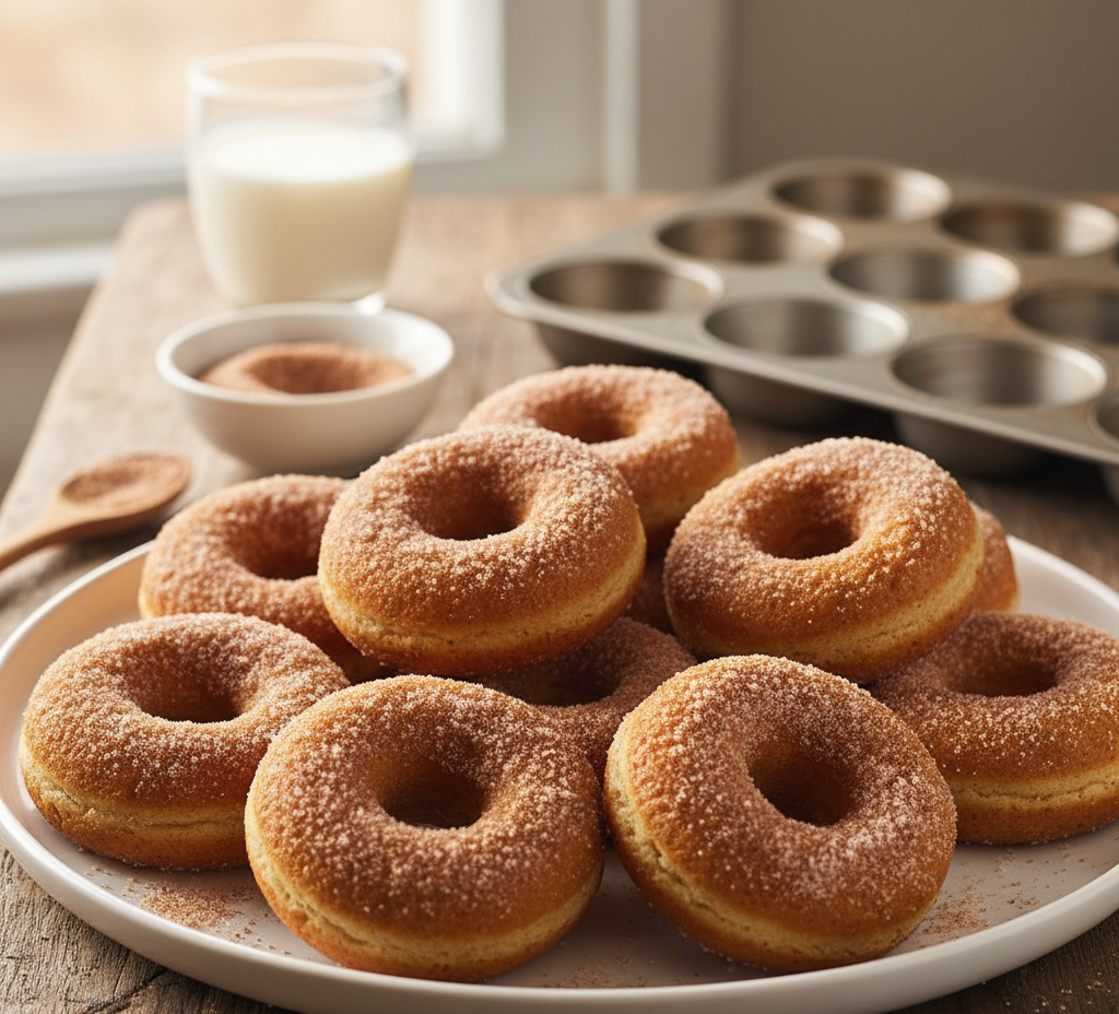 Sugar-Free-Cinnamon-Donuts