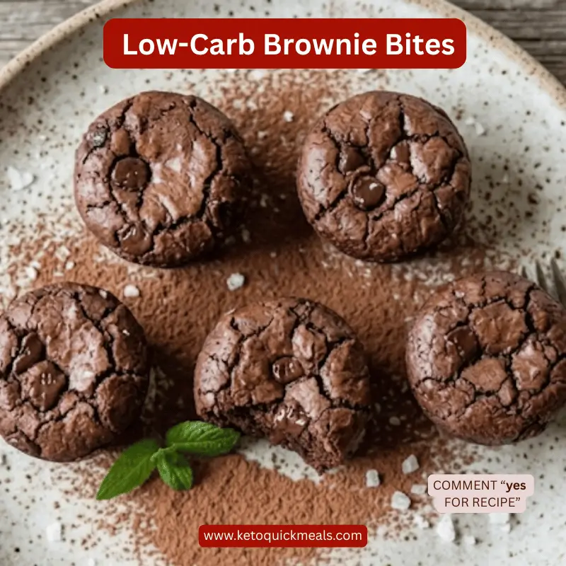 guilt free brownie bites
