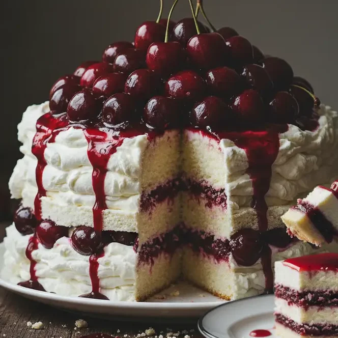 Delicious Keto Cherries in the Snow 