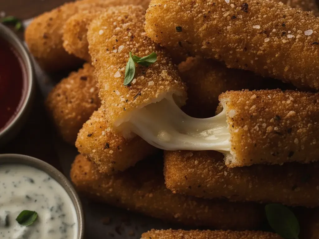 Healthy cheese sticks