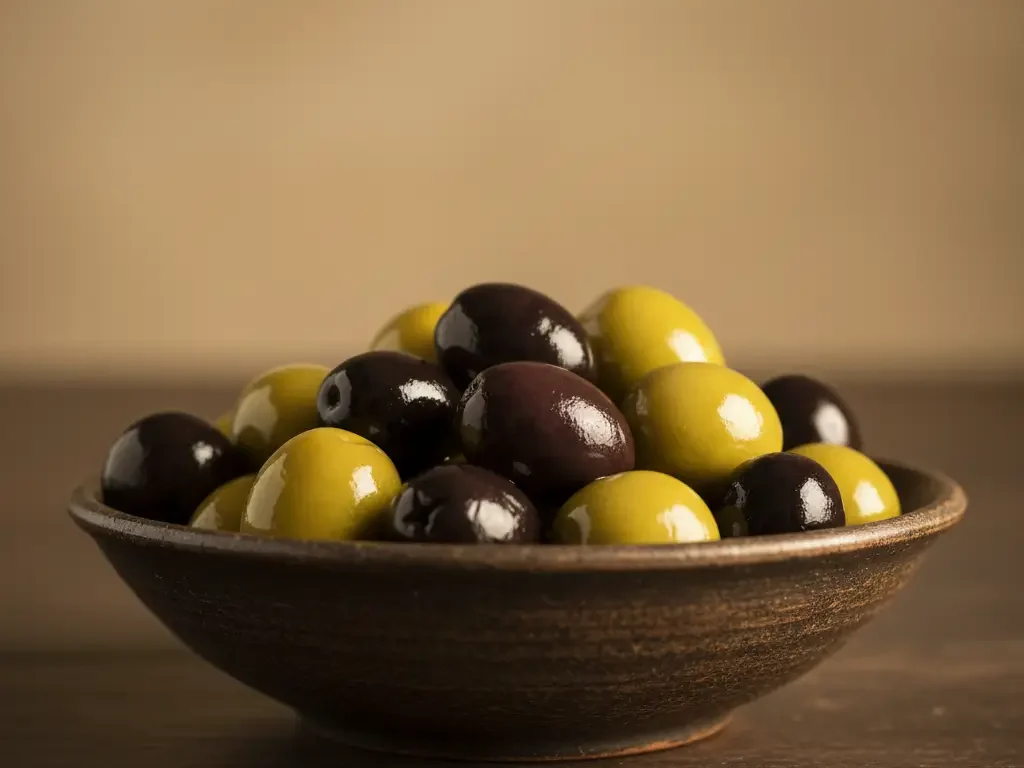 Olives, a savory and nutritious keto-friendly fruit perfect for low-carb diets.