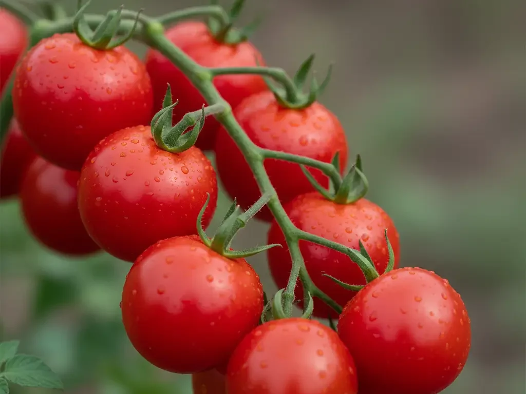 Tomatoes, juicy and antioxidant-rich keto-friendly fruits suitable for keto diets.