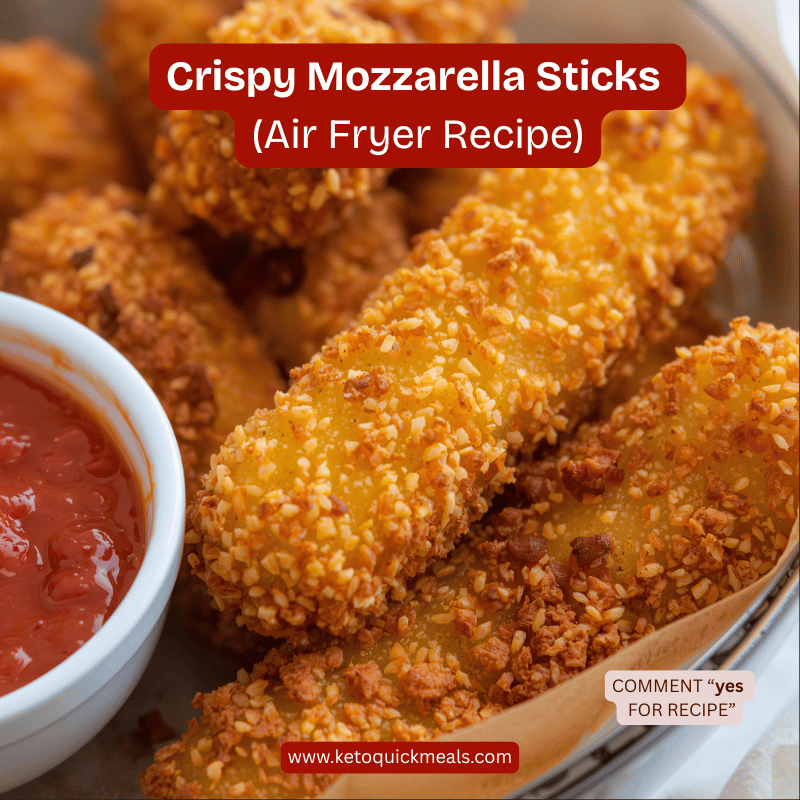 air fryer mozzarella sticks