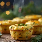 Keto Christmas Egg Muffins