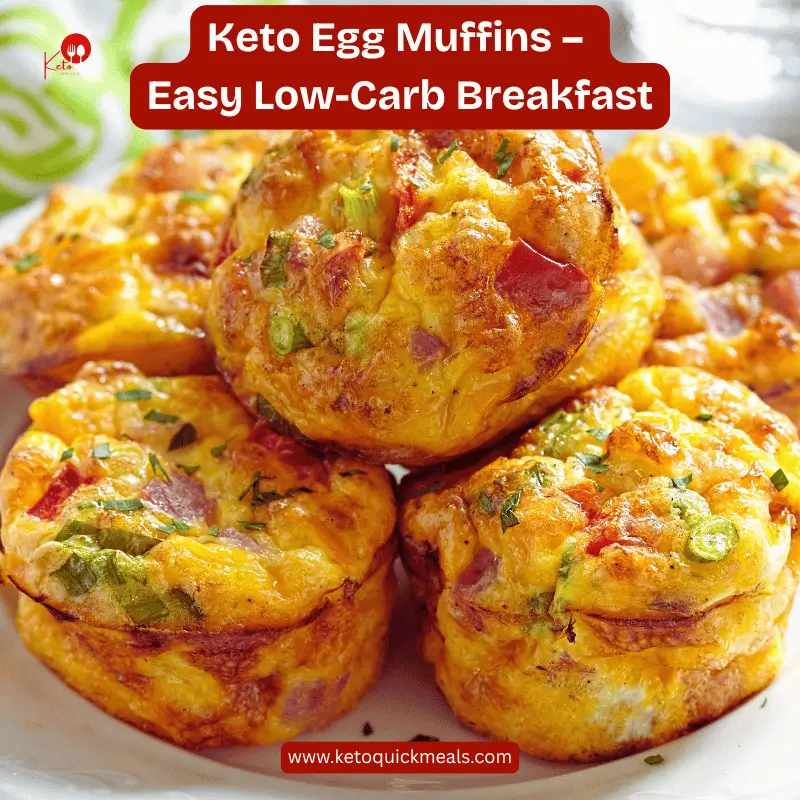 Keto egg muffins-easy low carb