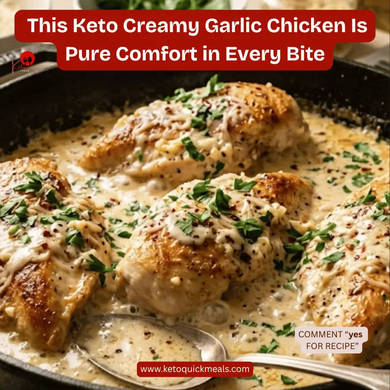 easy homemade creamy garlic chicken