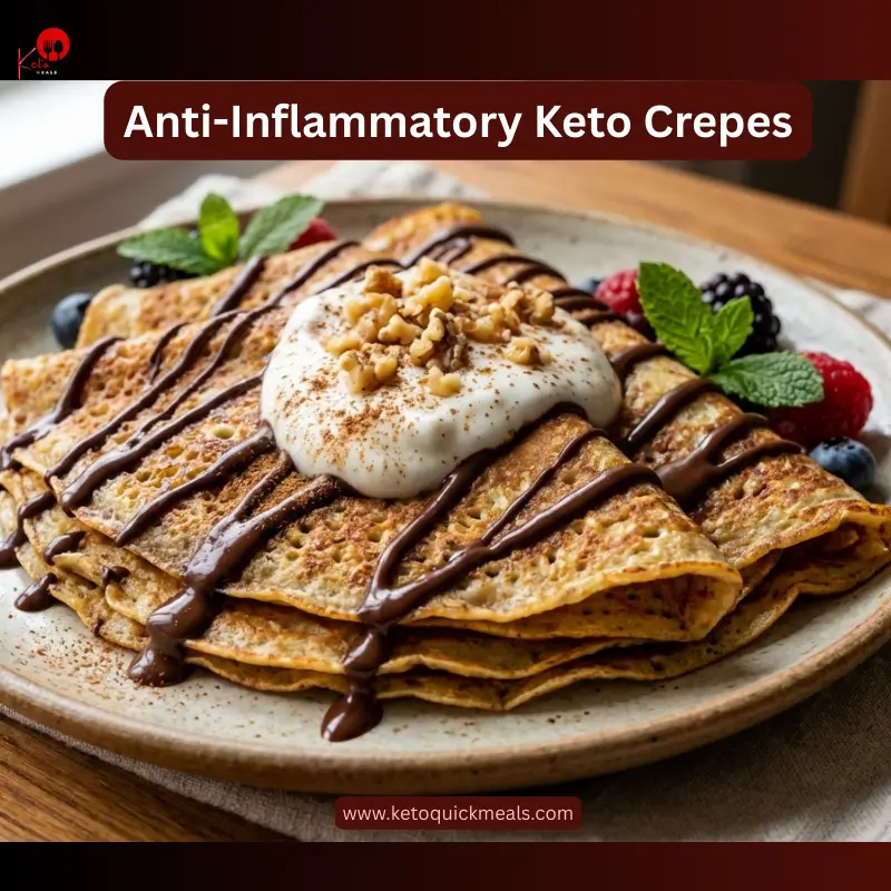 Anti-Inflammatory Keto Crepes