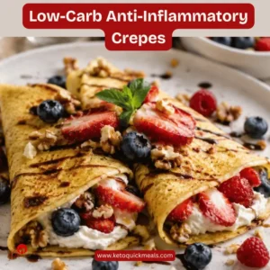 Anti-Inflammatory Keto Crepes (Easy Low-Carb Recipe)