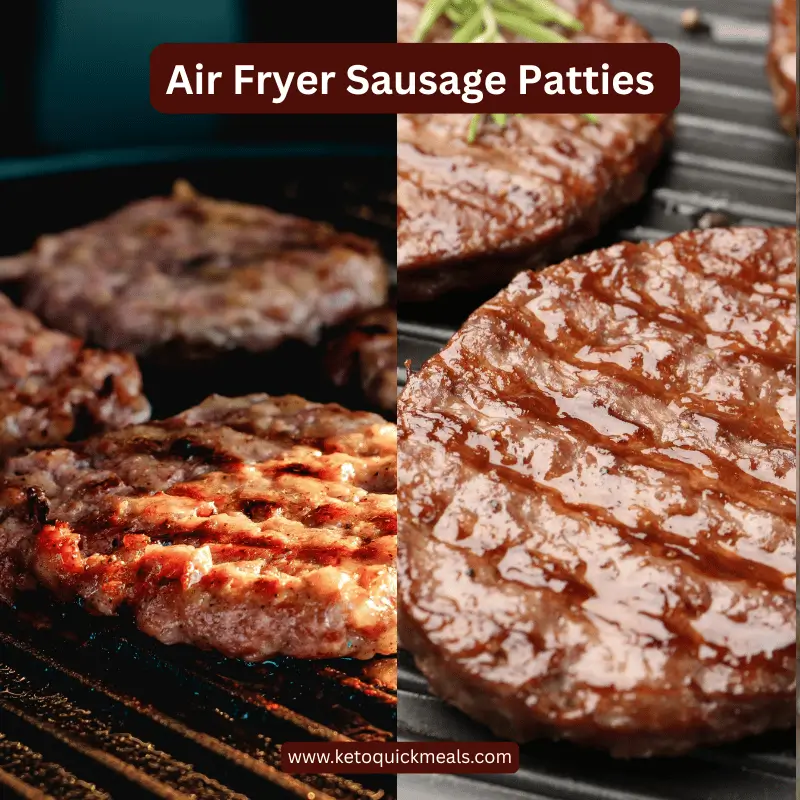air fryer sausage patties