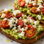 Keto-Mediterranean-Avocado-Feta-Toast