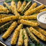 Air fryer zucchini fries