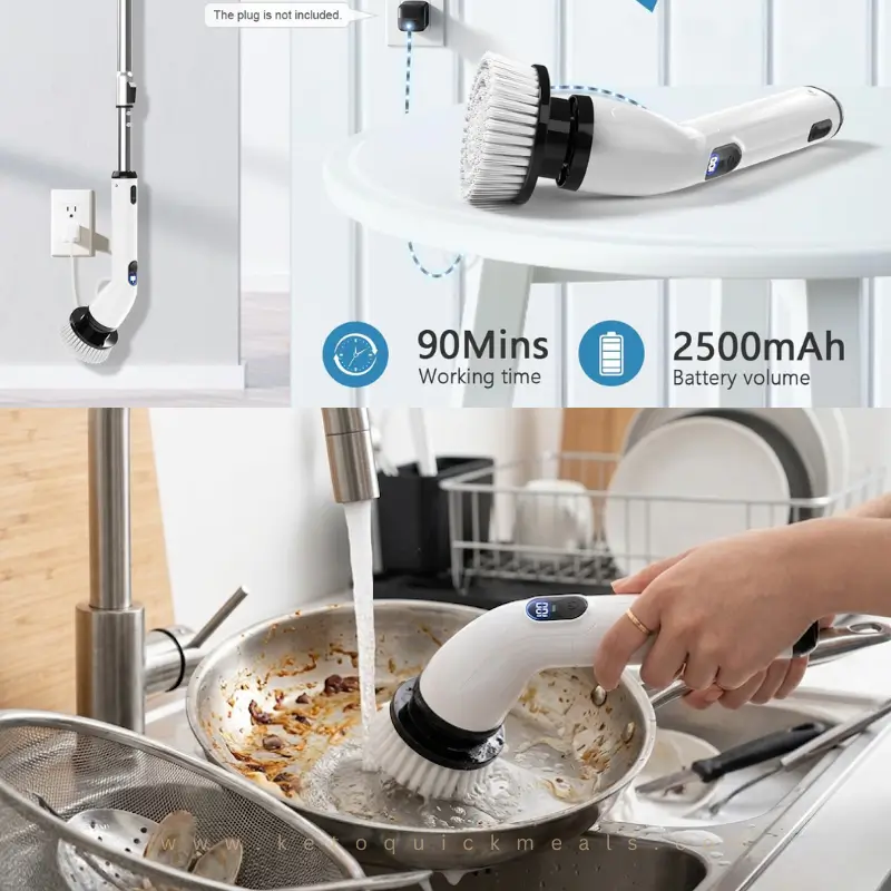 Electric Spin Scrubber
