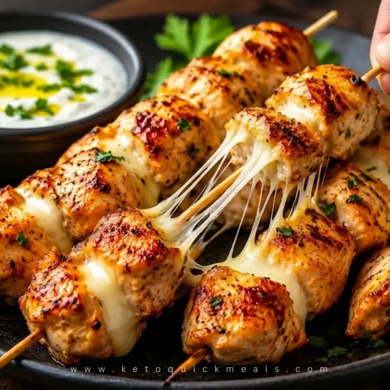 Cheesy-Chicken-Skewers