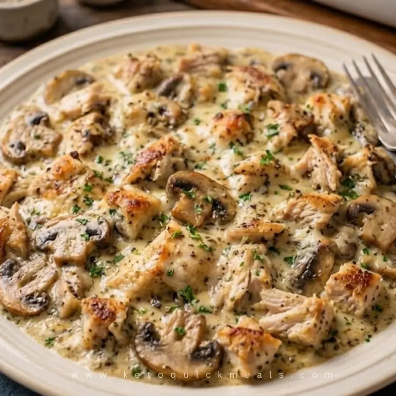 Keto-Mushroom-Chicken-Casserole.