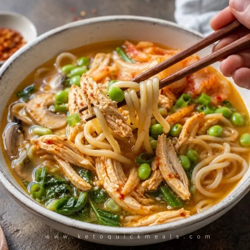 high-protein-chicken-soup-Miso-Chicken-Noodle-Soup